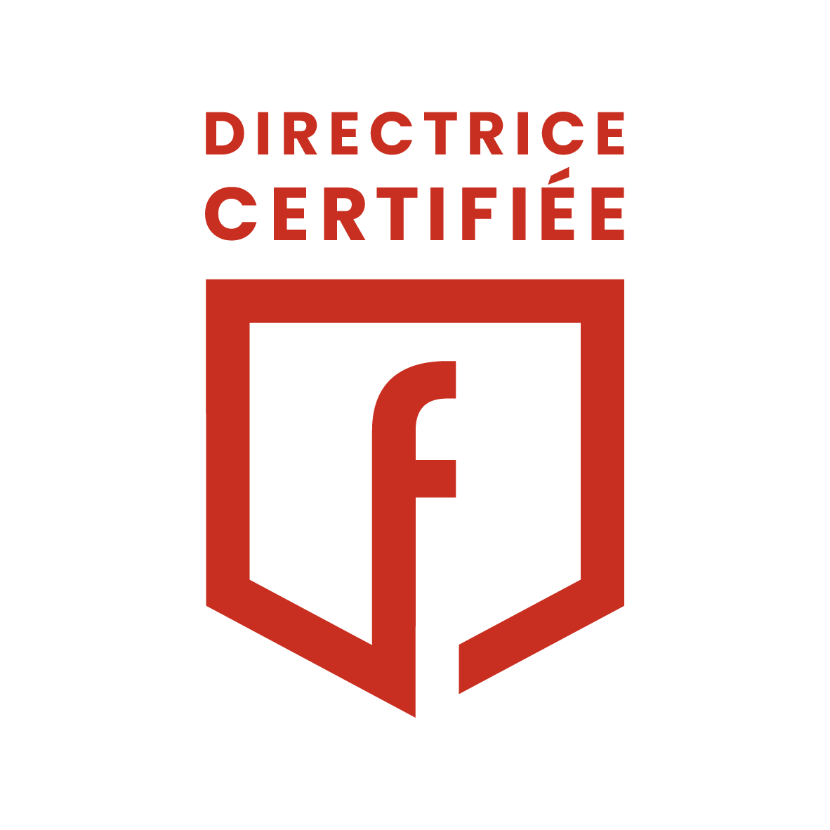 Badge Directrice certifiée Finaxim